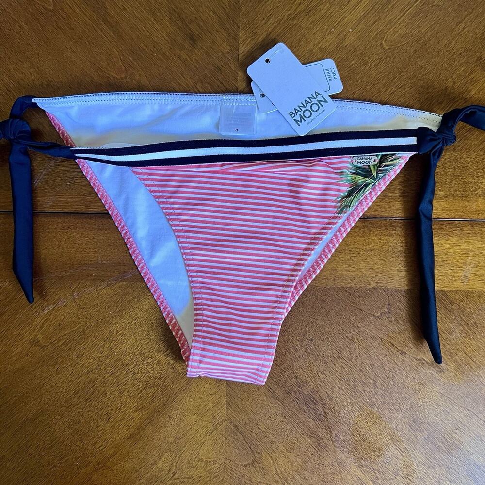 Banana Moon Women’s Summer Bikini Bottoms With Adjustable Tie Standard coverage